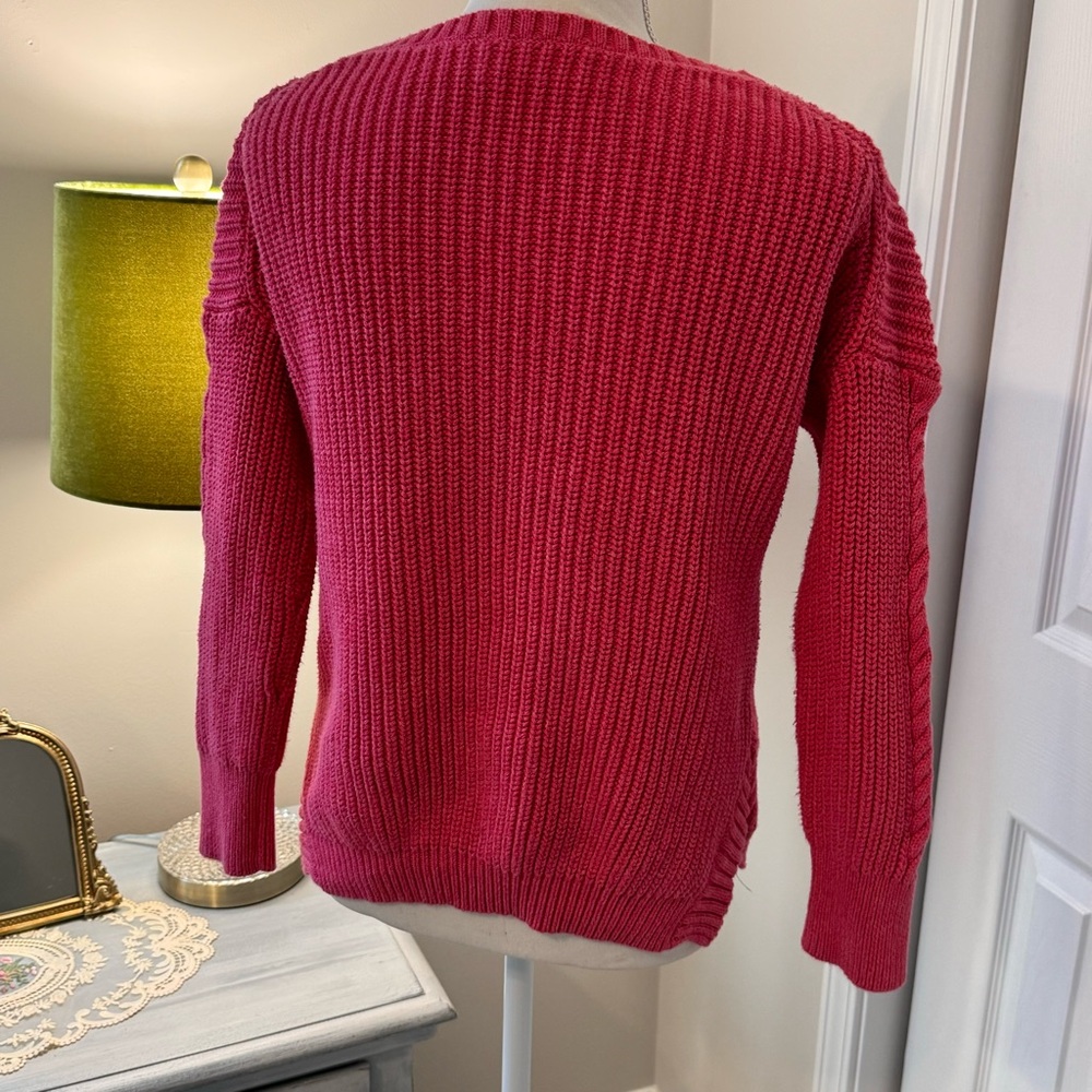 Vineyard Vines knit sweater pink size small - Picture 5 of 9